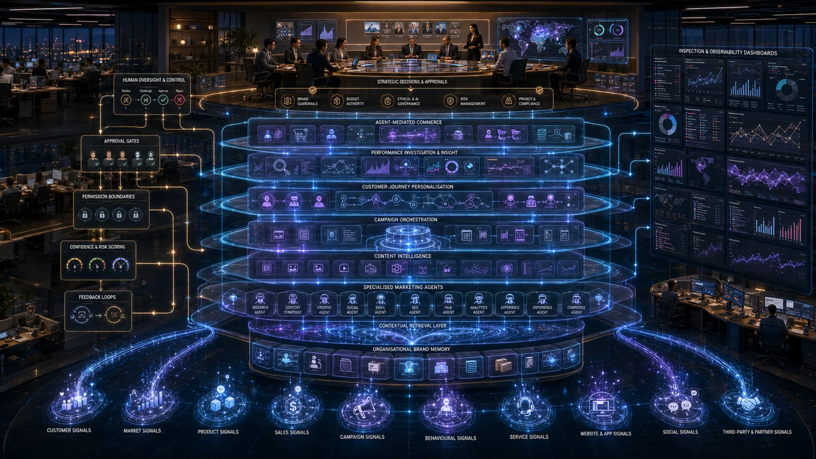 Machine Knowledge Layer — illustration